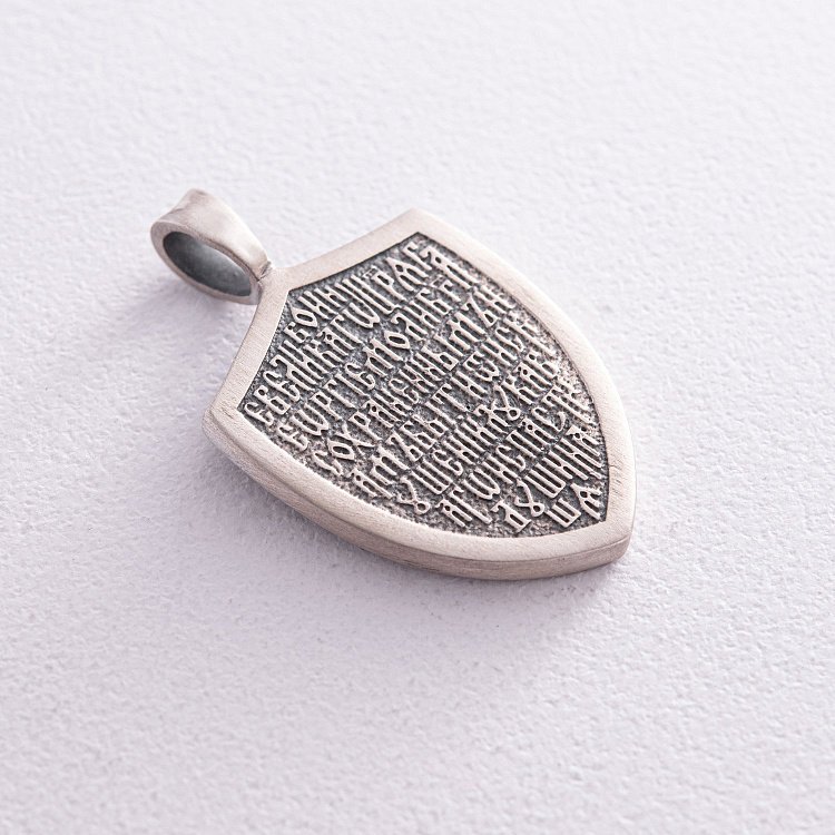 Серебряный кулон "Георгий Победоносец" 133208 от ювелирного магазина Оникс - 8