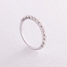 Золотое кольцо с дорожкой камней (бриллианты) кб0459ca от ювелирного магазина Оникс