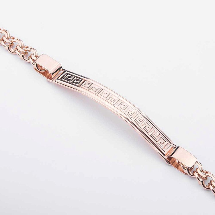 Золотий браслет б00016 від ювелірного магазину Онікс - 1