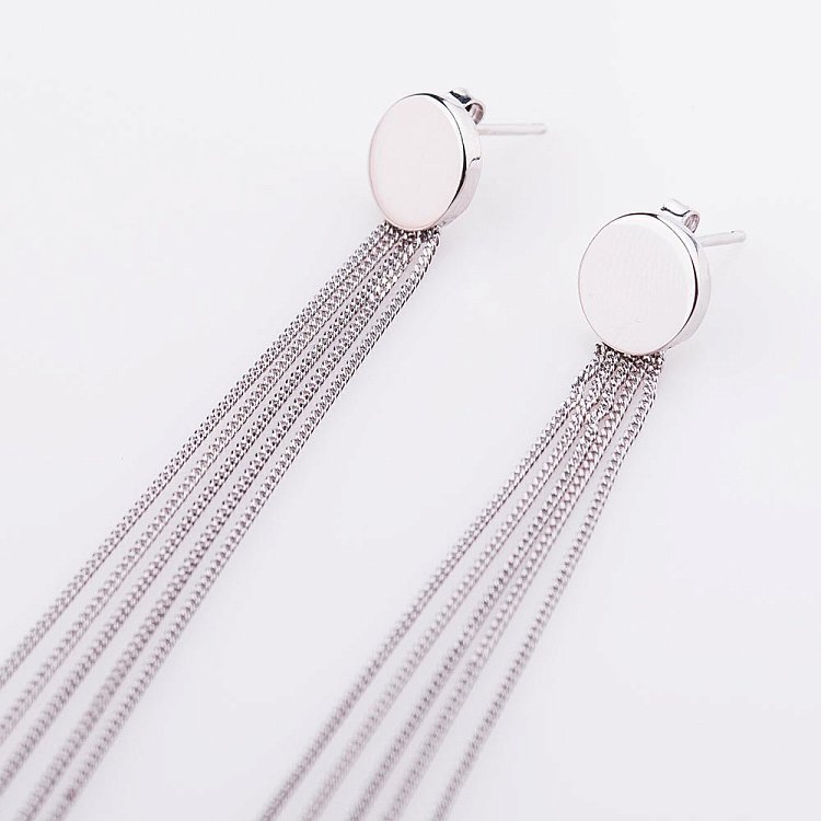 Жіночі срібні сережки 122041 від ювелірного магазину Онікс - 5