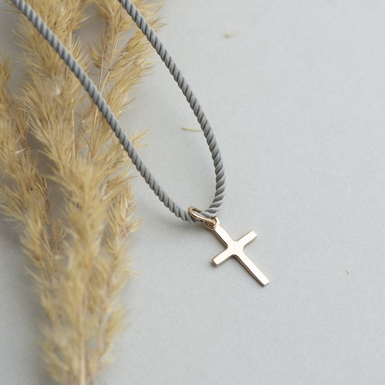 Золотий маленький хрестик п02971 від ювелірного магазину Онікс - 2