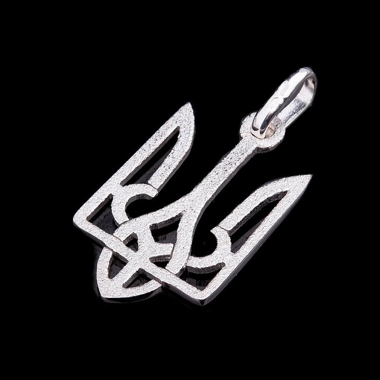 Підвіска Герб України "Тризуб" 131821 від ювелірного магазину Онікс - 2