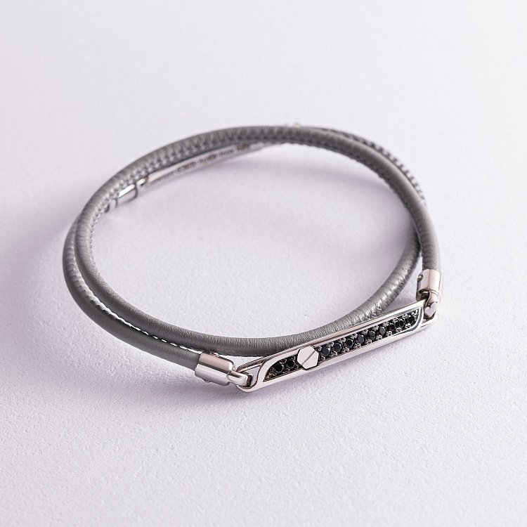 Чоловічий браслет ZANCAN ESB178-GR від ювелірного магазину Онікс