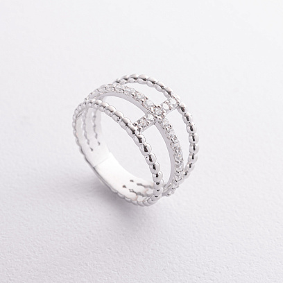 Серебряное кольцо "Marissa" с фианитами 901-01614