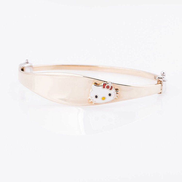 Детский золотой браслет "Hello kitty" б01793 от ювелирного магазина Оникс - 2