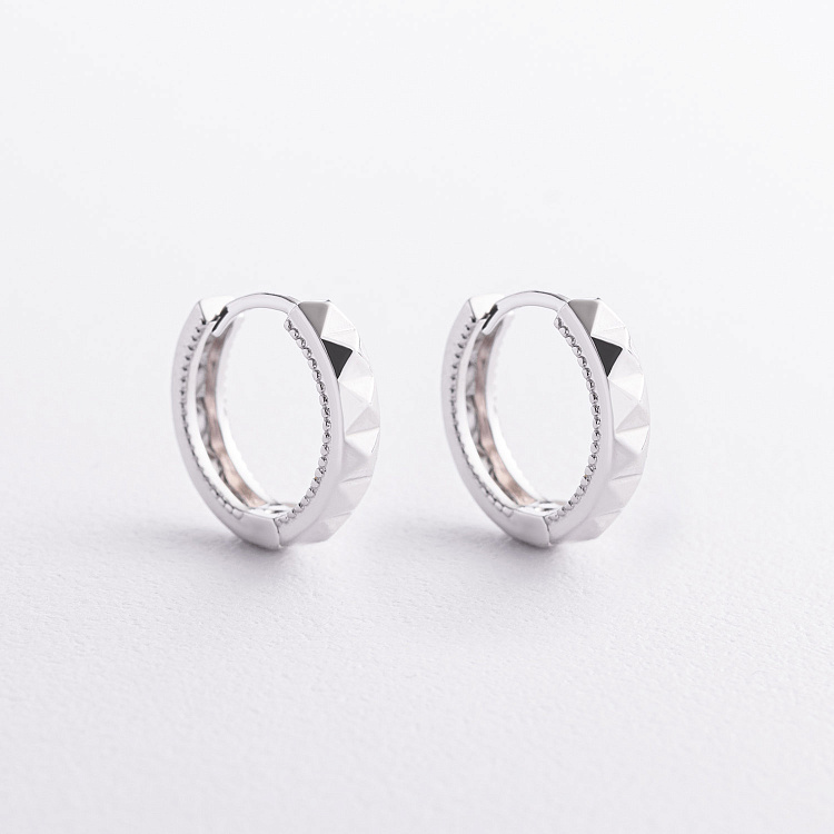 Серебряные серьги "Mona" 123524 от ювелирного магазина Оникс