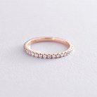 Золотое кольцо с бриллиантами кб0097ch от ювелирного магазина Оникс
