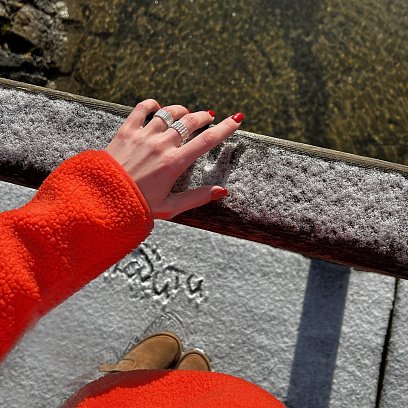 Широка срібна каблучка "Енід" 112693 №13