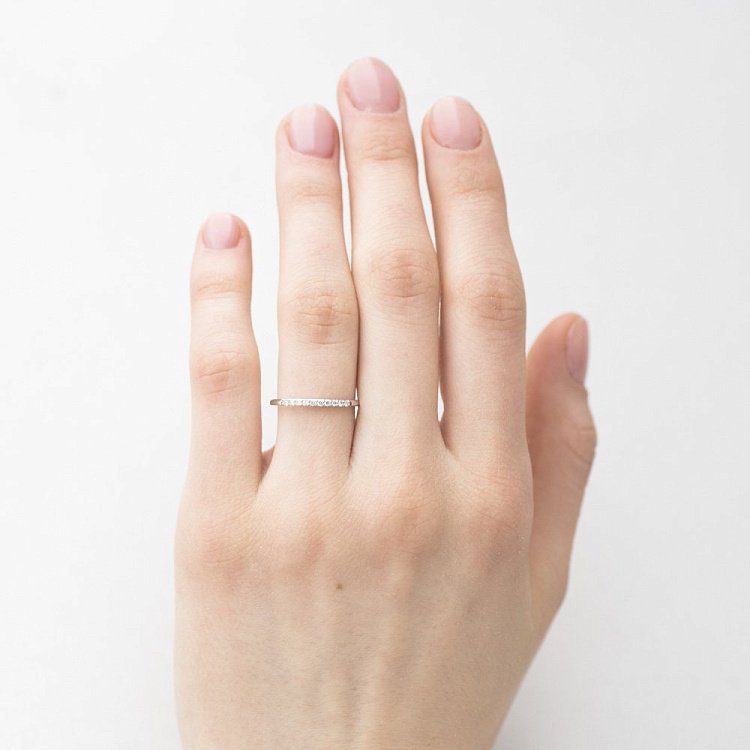 Золотое кольцо с бриллиантами кб0213ca от ювелирного магазина Оникс - 2