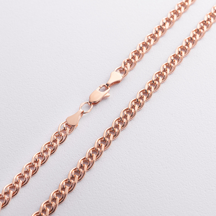 Золотая цепочка Нонна (5.5 мм) ц00051-5,5 Золотая цепочка Нонна (5.5 мм) ц00051-5,5 от ювелирного магазина Оникс