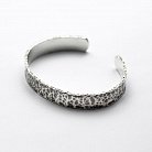 Жесткий серебряный браслет 141240 от ювелирного магазина Оникс - 3