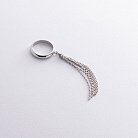 Серебряное кольцо с цепочками 112650 от ювелирного магазина Оникс - 5