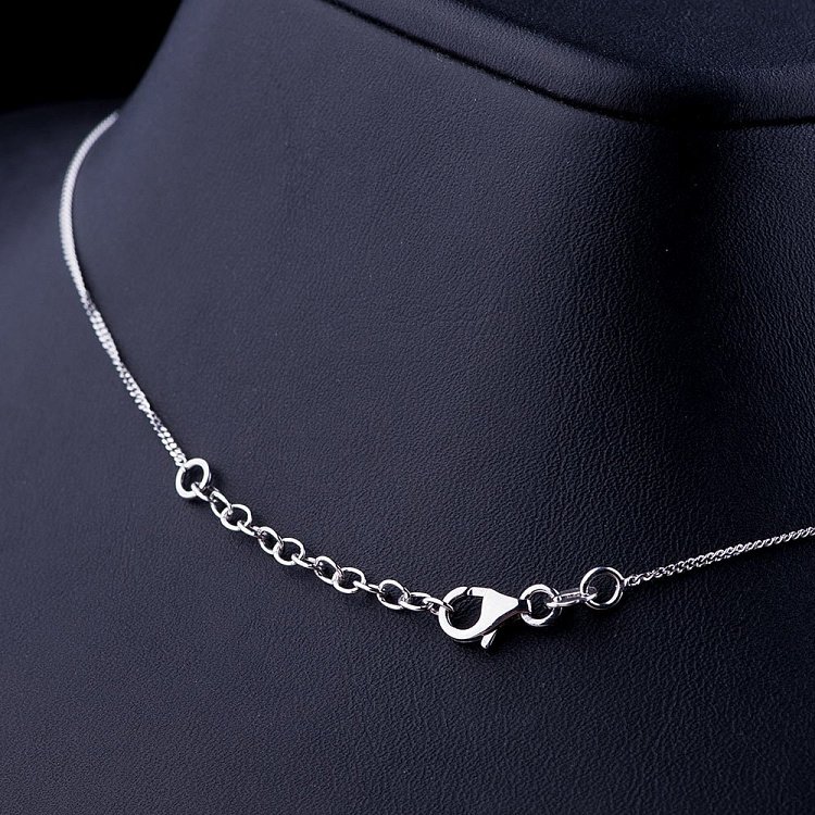 Серебряное колье "Перо" 18569 от ювелирного магазина Оникс - 2