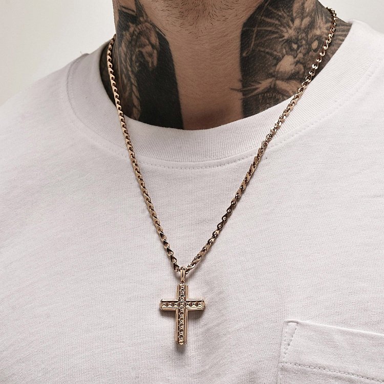 Мужская золотая цепочка ц00524 от ювелирного магазина Оникс - 1