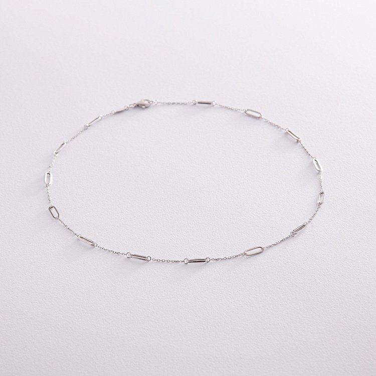 Колье "Карен" в белом золоте кол02348 от ювелирного магазина Оникс - 2