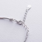 Срібний браслет з сердечком (емаль) 141247 от ювелирного магазина Оникс - 2
