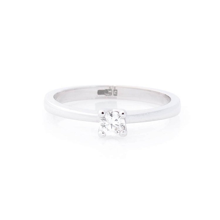 Золотое помолвочное кольцо с бриллиантом кб0125arp от ювелирного магазина Оникс