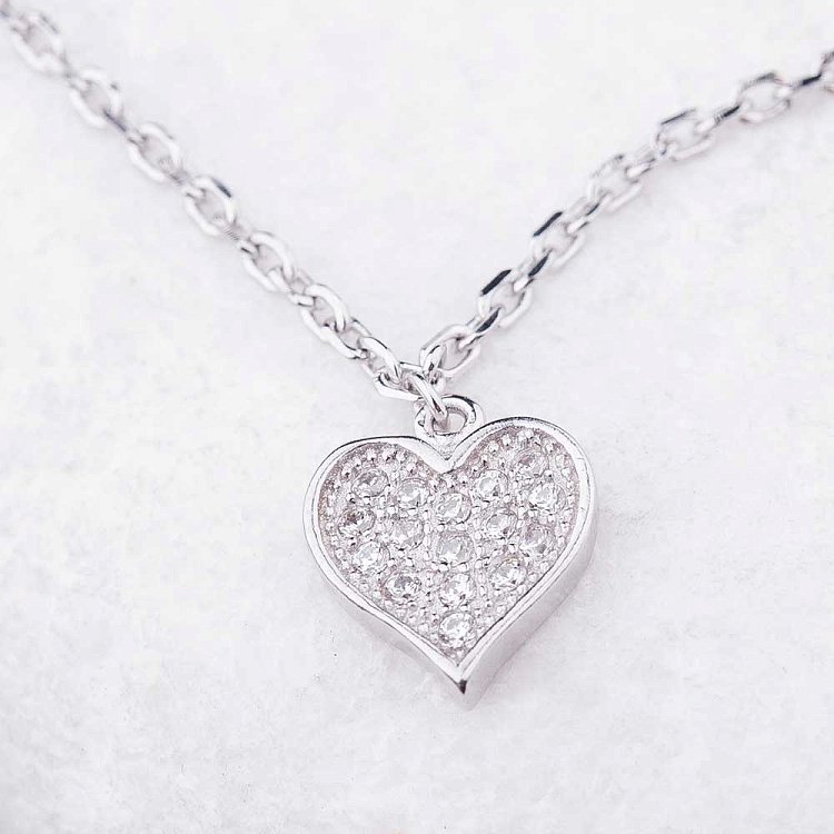 Срібний браслет на ногу з фіанітами 14938 - 2 Срібний браслет на ногу з фіанітами 14938 від ювелірного магазину Онікс - 2