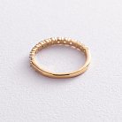 Золотое кольцо с бриллиантами кб0383nl от ювелирного магазина Оникс - 4