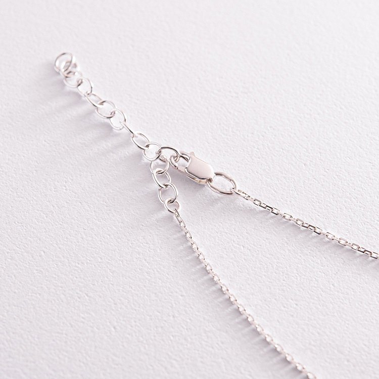 Срібне кольє "Ланцюжок" 181203 від ювелірного магазину Онікс - 7