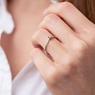 Помолвочное золотое кольцо с бриллиантом 101-10116(2.9)б от ювелирного магазина Оникс - 3