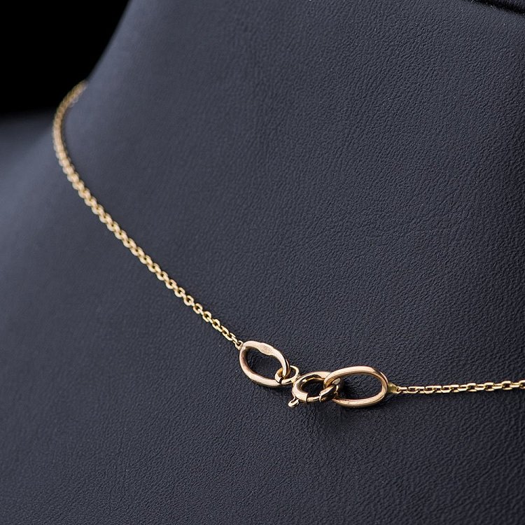 Золоте кольє з фіанітами кол00758 від ювелірного магазину Онікс - 2