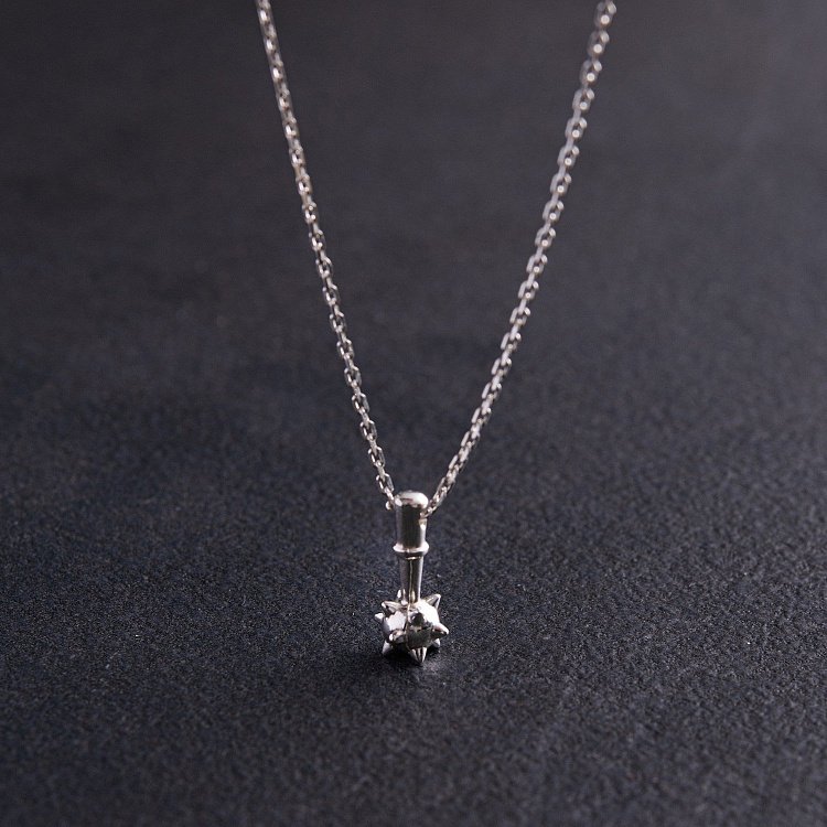 Кольє "Булава" у сріблі 181224 від ювелірного магазину Онікс - 1