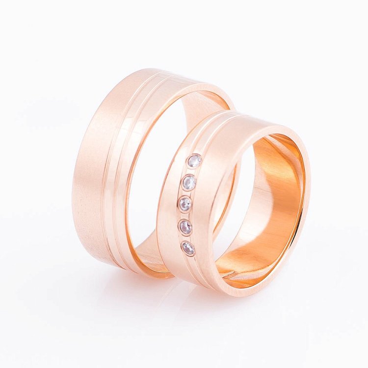 Обручальное кольцо обр000241 от ювелирного магазина Оникс - 2