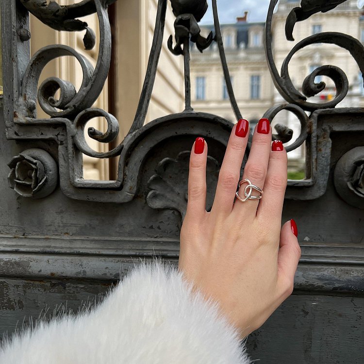 Каблучка "Медісон" у сріблі 112696 від ювелірного магазину Онікс - 11