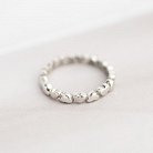Золотое кольцо "Сердца" к05352 от ювелирного магазина Оникс - 6