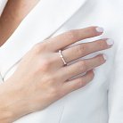 Золотое кольцо с бриллиантами кб0167са от ювелирного магазина Оникс - 1