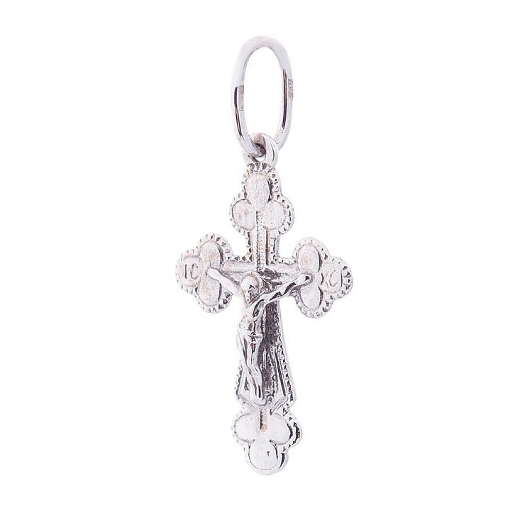 Золотой православный крестик п02489 от ювелирного магазина Оникс