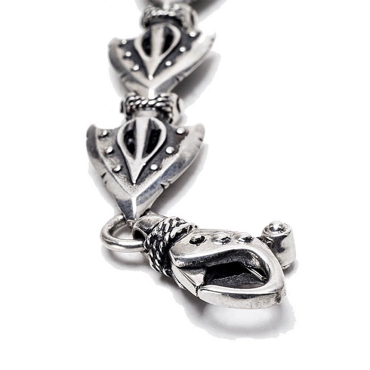 Мужской серебряный браслет "Стрелы" (чернение) tlarrows от ювелирного магазина Оникс - 3