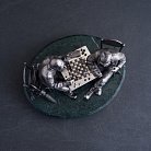 Срібна фігурка ручної роботи "Єврейські шахісти" 23083 от ювелирного магазина Оникс - 1
