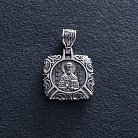 Серебряная ладанка "Святой Николай Чудотворец" 133106 от ювелирного магазина Оникс - 3