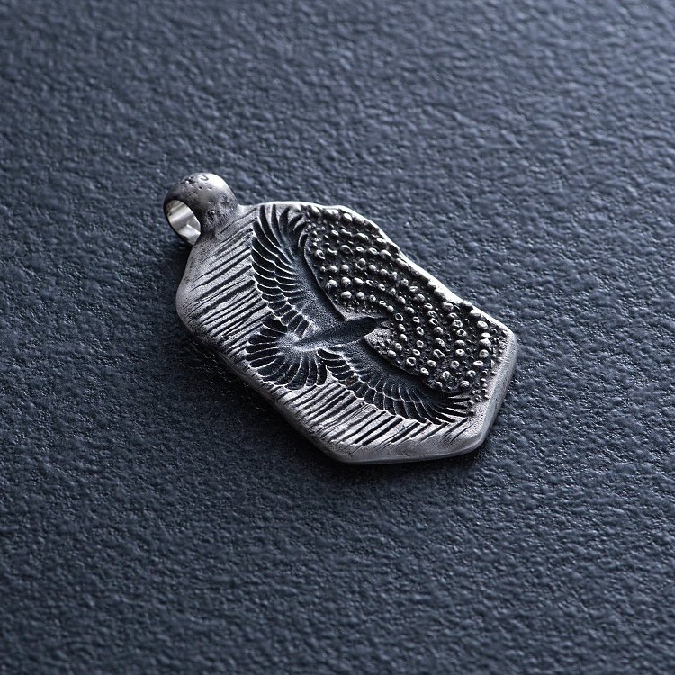 Серебряный кулон "Ветер Имболка" 133239 от ювелирного магазина Оникс