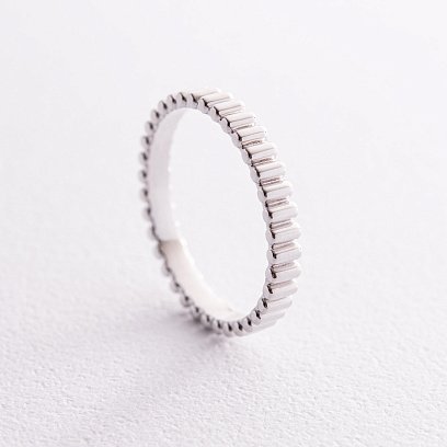 Кольцо "Бриттани" в белом золоте к07414 №3