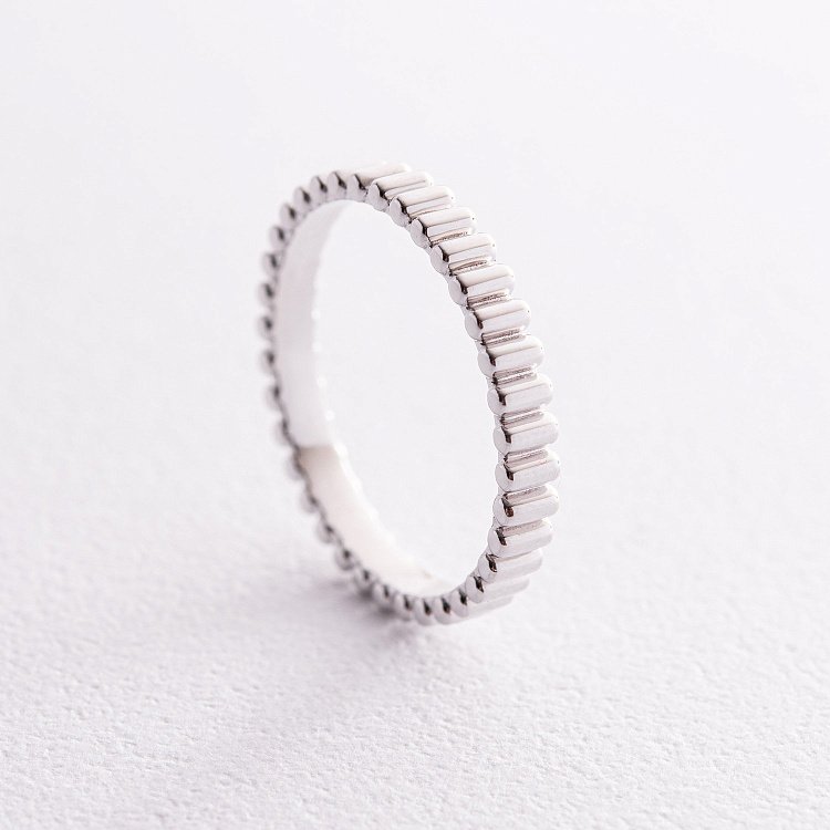 Кольцо "Бриттани" в белом золоте к07414 от ювелирного магазина Оникс - 4