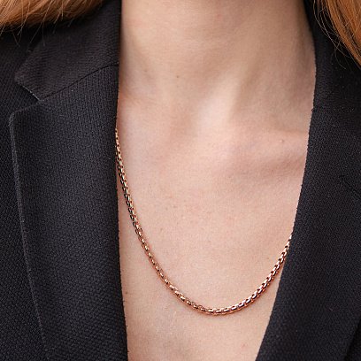 Золотий ланцюжок плетіння Венеція (4 мм) ц00193-4 №5