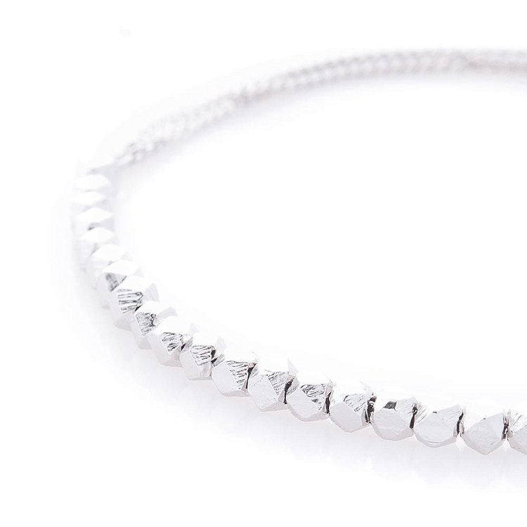 Срібний браслет з кульками 141258 від ювелірного магазину Онікс - 1