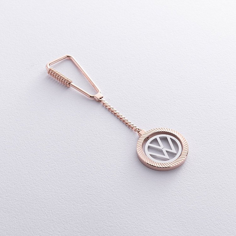 Золотий брелок "Volkswagen - Фольксваген" бр00062 від ювелірного магазину Онікс