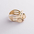 Золотое кольцо Монетки к06408 от ювелирного магазина Оникс