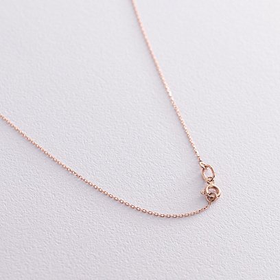 Золотое колье "Бесконечность" кол01099 №3