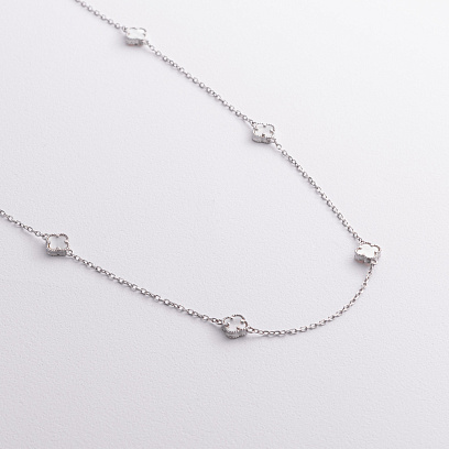 Срібне кольє "Кеонюшина" (перламутр) 181353 №3