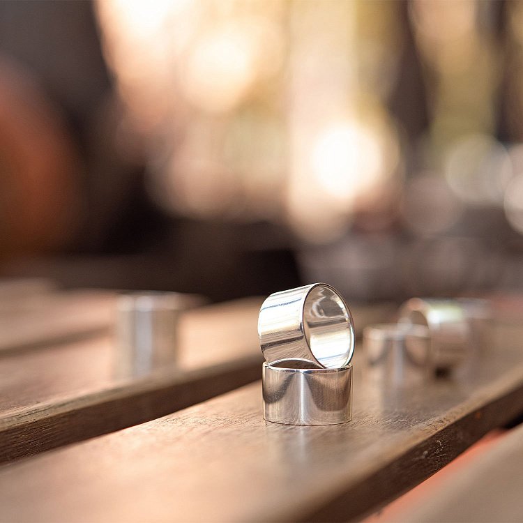 Широка каблучка "Плутон" в сріблі 112143 від ювелірного магазину Онікс - 44