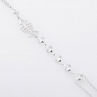 Срібний браслет Слейв з фіанітами 141119 от ювелирного магазина Оникс - 1