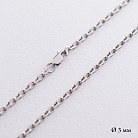 Серебряная цепочка (якорное плетение) р010222 от ювелирного магазина Оникс