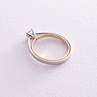 Помолвочное золотое кольцо с бриллиантами 225841121 от ювелирного магазина Оникс - 4