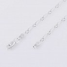 Серебряная цепочка плетение Фигаро 1+1 Б010993 от ювелирного магазина Оникс - 1