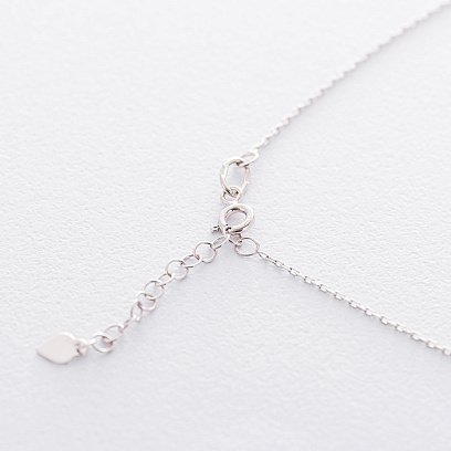 Серебряное колье "Монетки" (0.9 см) 18804 №5